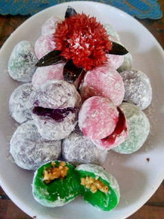Foto resep Mochi Kacang Tanah dan Coklat