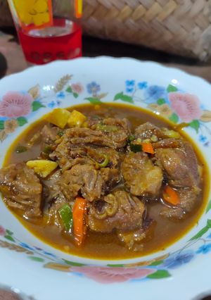 Foto resep Daging Sapi Saus Barbeque Simple Praktis Empuk Enak