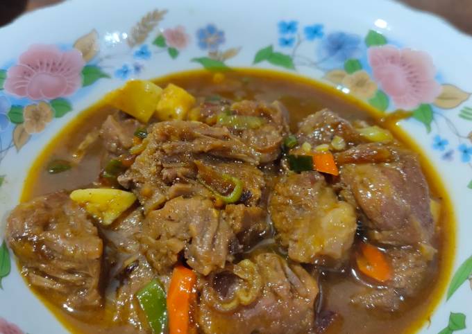 Resep: Daging Sapi Saus Barbeque Simple Praktis Empuk Enak Istimewa