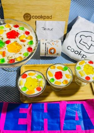 A picture of Custard Trifle.