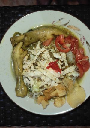 Foto resep Soto Ayam Magicom (Soto Darurat)