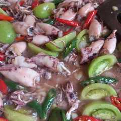 A picture of Cumi Asin Cabe Ijo.