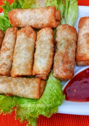 A picture of Spring Rolls 🥕🫑🥬.