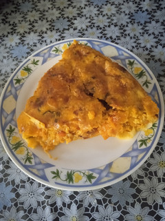 Una foto de Tarta de calabaza y boniato!