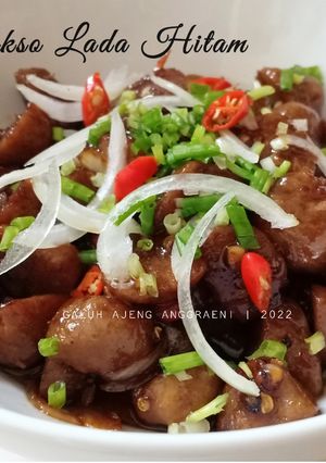 Foto resep Bakso Lada Hitam