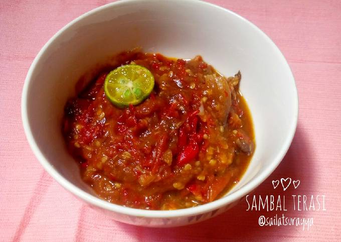 Resep Sambal Terasi Oleh Saila Tsurayya Cookpad