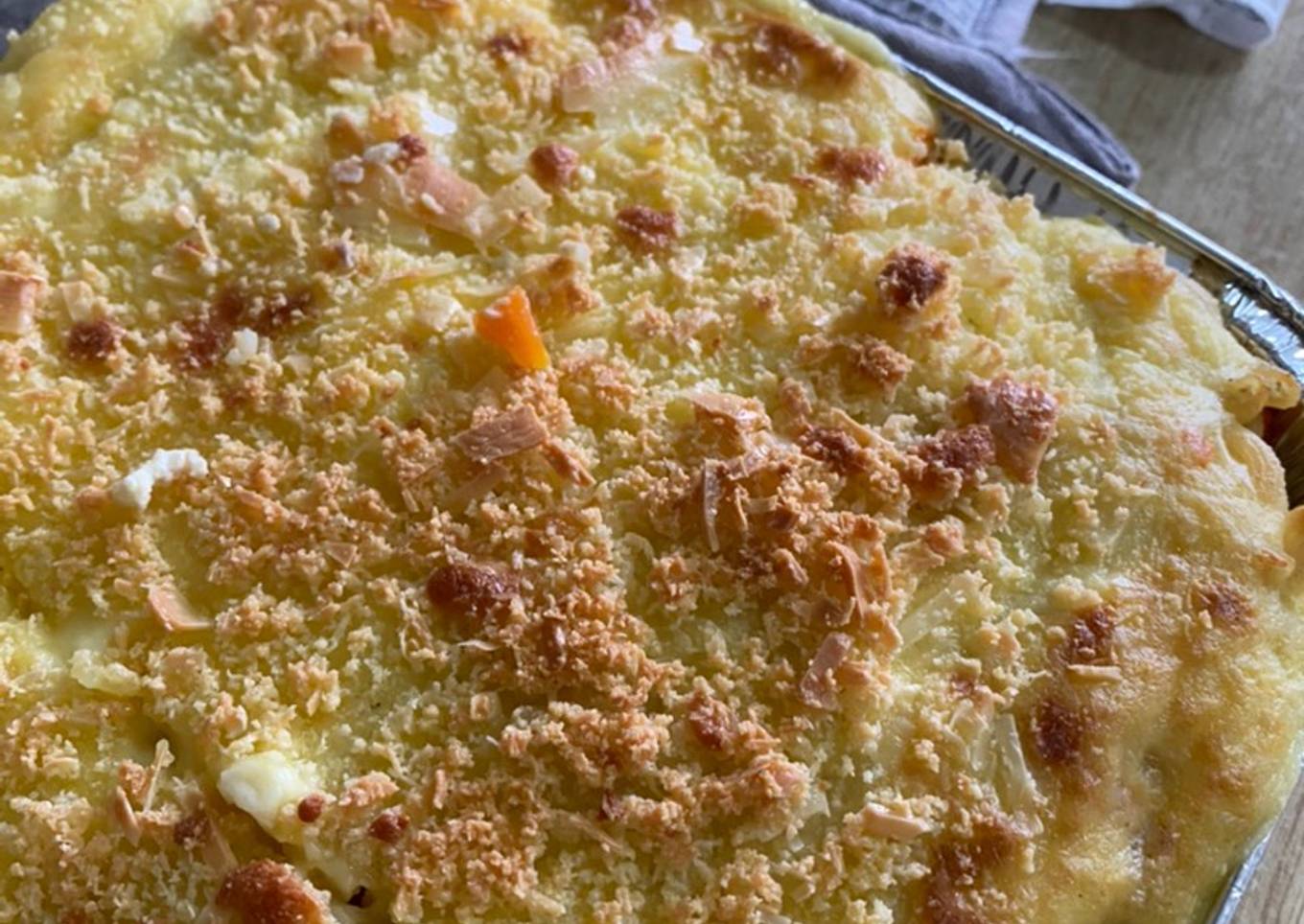 Macaroni Schotel With Minced Beef