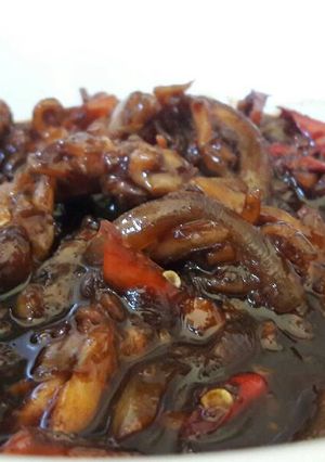 Foto resep Kepala cumi kecap pedas