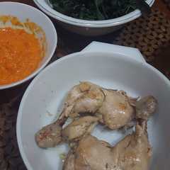 A picture of Ayam Pop yummy.