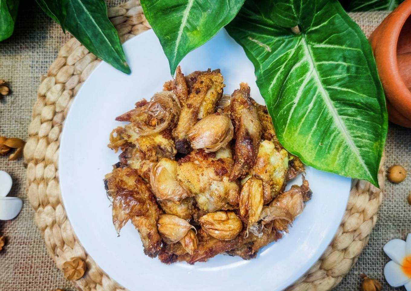 Sayap Ayam Goreng Bawang Putih