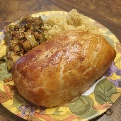 A picture of Brad's beef wellington.