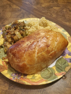 A picture of Brad's beef wellington.