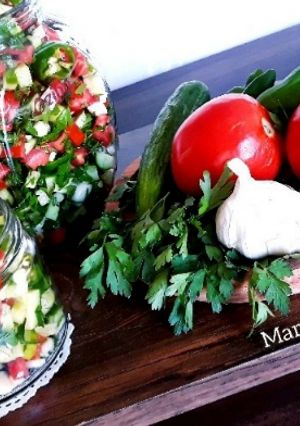 عکسی از دستور ترشی تابستانه