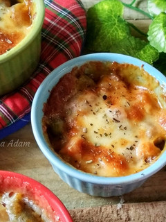Foto resep Baked Rice Tuna #PR_RecookMasakanAwalanT