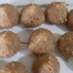 A picture of Churma  Modak.