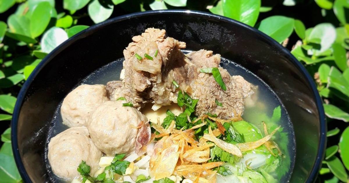 Resep Bakso Iga Sapi Oleh Nandita Abdi Dapoertrifa Cookpad