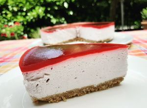Foto di Cheesecake ai lamponi