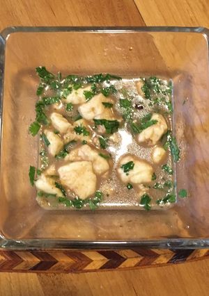 Una foto de Queso panela marinado