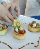 Ensalada tibia de pulpo