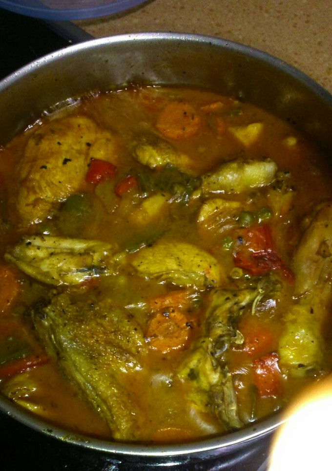 Una foto de Pollo en salsa