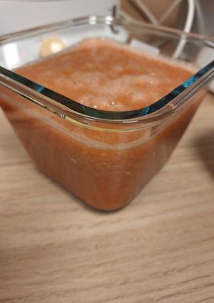 Une photo de Gaspacho de tomate