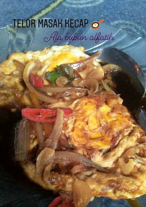 Foto resep Telor masak kecap