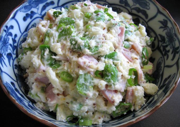 Steps to Prepare Homemade Broad Beans & Potato Salad