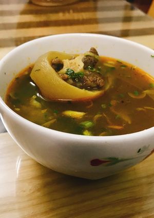 Hình của món Súp đuôi bò.