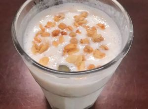 Hình của món Sữa chua chuối uống healthy.