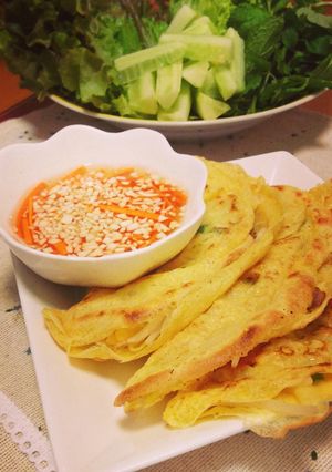 Hình của món Bánh xèo.