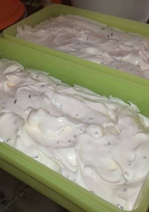 Foto resep Ice cream vanilla enakk