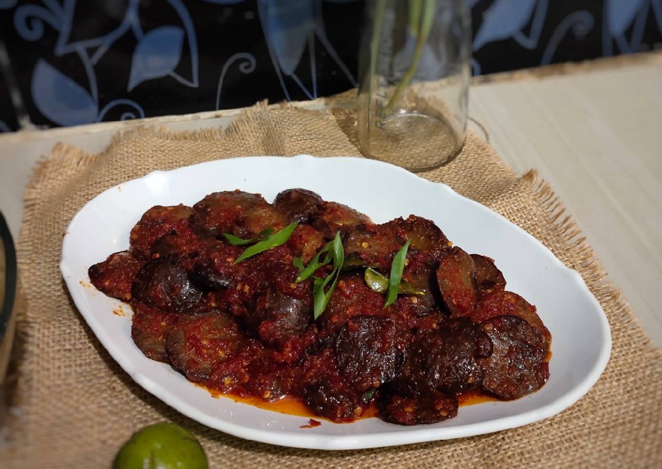 Balado jengkol pedas