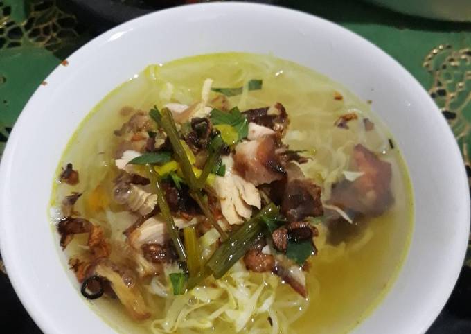 Resep Soto Ayam Dan Baceman Anti Gagal