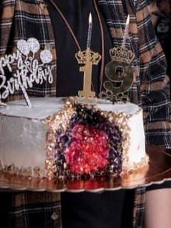 عکسی از دستور کیک تولد دخترم❣️❣️🎉