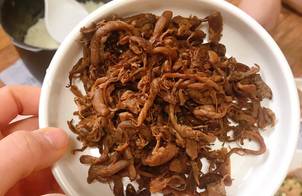 Chà bông nấm sò (nấm bào ngư)