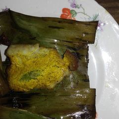 A picture of Bhetki macher paturi.