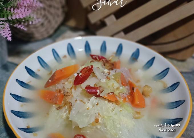 Resipi Sup Sayur Bersama Telur Versi Sihat Oleh Mamy Kitchen89 Cookpad