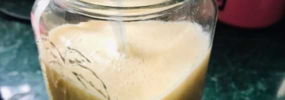 Banana and Egg Protein Shake/Smoothie🍌 🥚 🥛 🧊