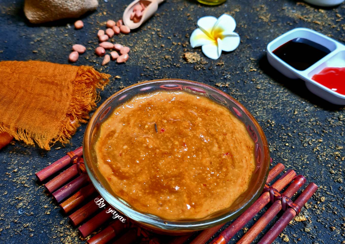 Saos Kacang cilok, siomay, batagor