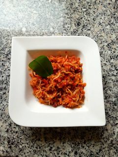 Foto resep Balado Teri Medan