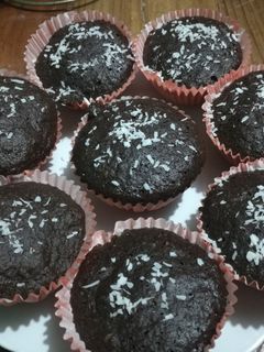 Una foto de Cupcakes de chocolate saludables