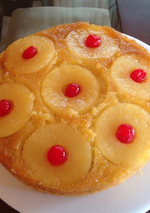 Una foto de Volteado de piña