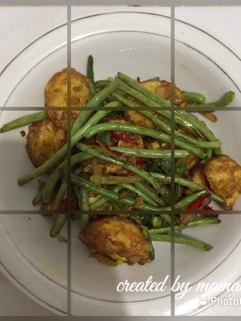 Cara Gampang Membuat Resep Tofu buncis saus telur asin yang  Bikin Ketagihan Anti Ribet, Menggugah Selera