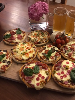 Una foto de Pizza con queso trenza de Los Salesianos de Linares 👩🏻🌾