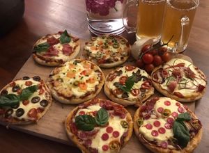 Una foto de Pizza con queso trenza de Los Salesianos de Linares 👩🏻‍🌾