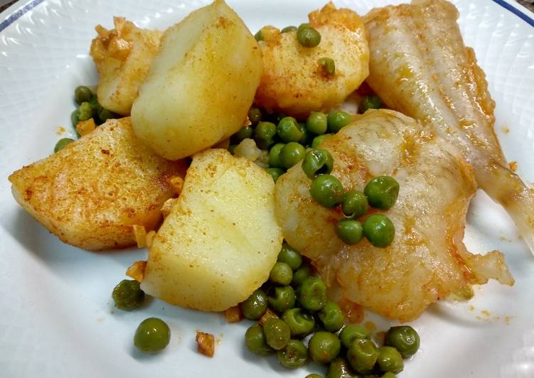 Colitas de rape a la gallega