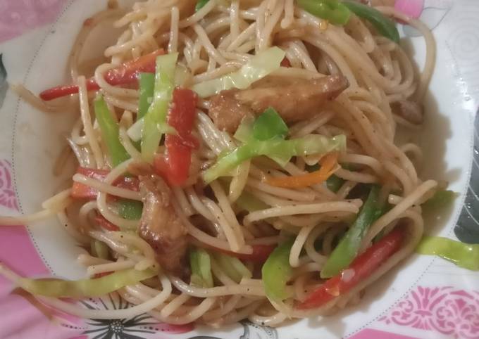 Chicken Chow Mein 🍜🍝🍲