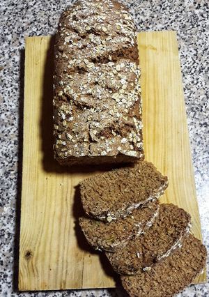 Una foto de Pan integral de espelta y avena