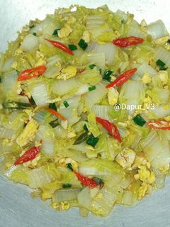 Foto resep Tumis sawi putih