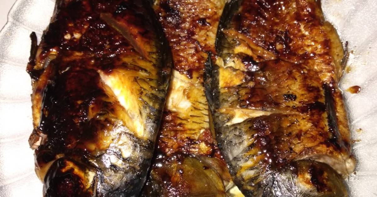 Resep Ikan mas bakar teflon oleh shan Cookpad